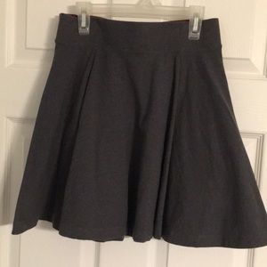 Gray short skirt